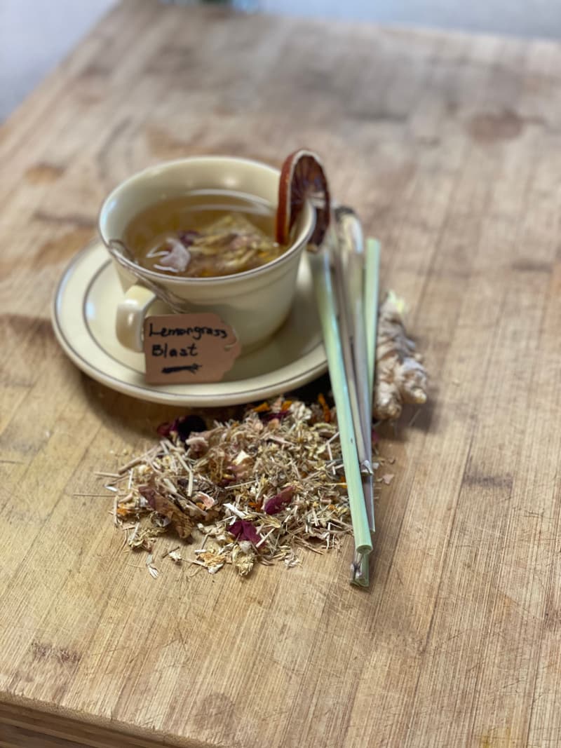 Lemongrass Ginger Blast — Warm, zesty, soothing